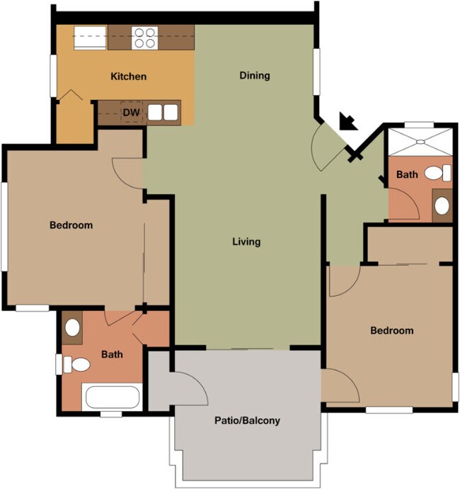 B1 *$1000 Off floor plan
